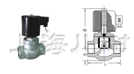 直動式蒸汽電磁閥結(jié)構(gòu)圖