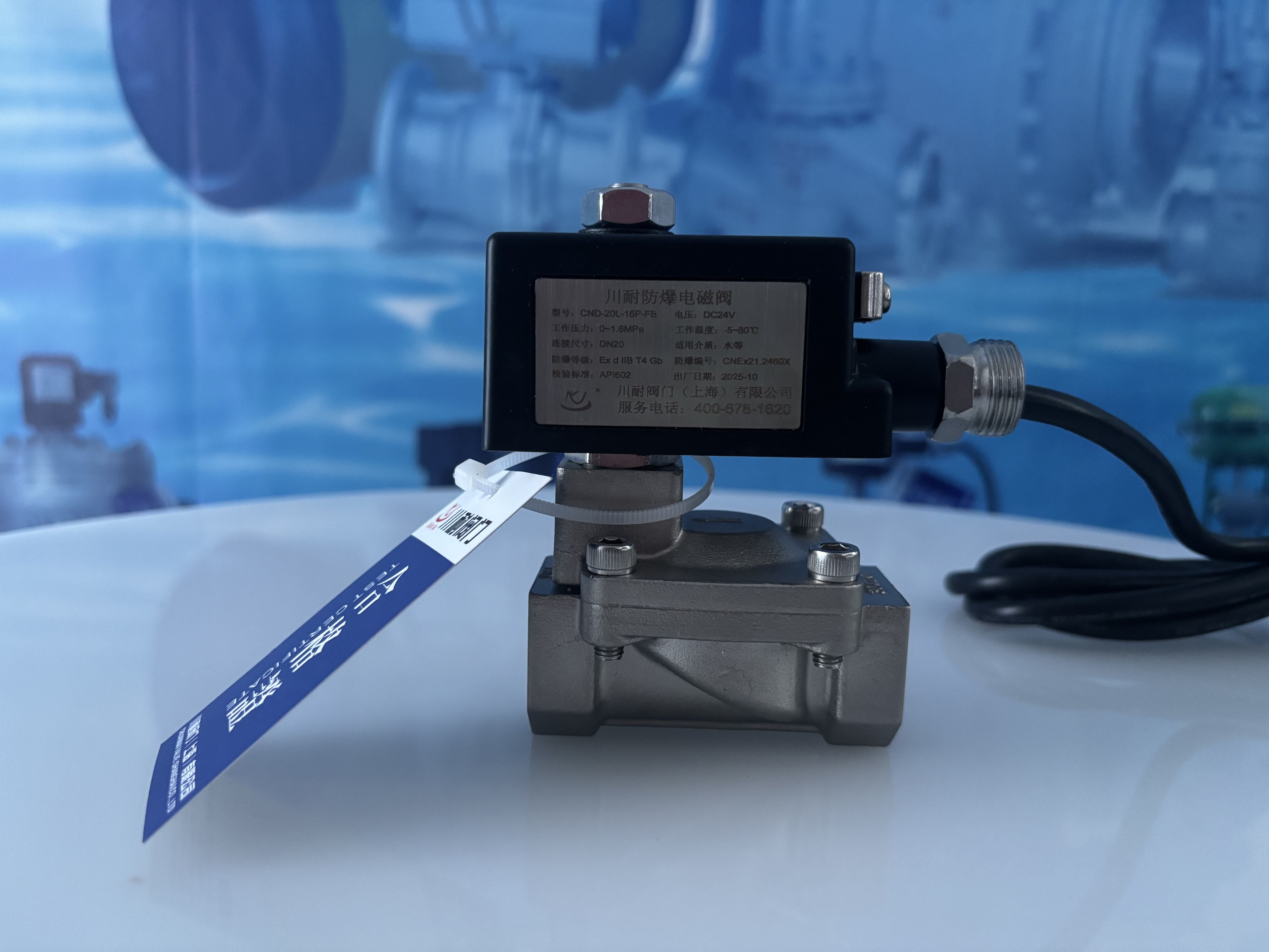 先導(dǎo)式防爆電磁閥